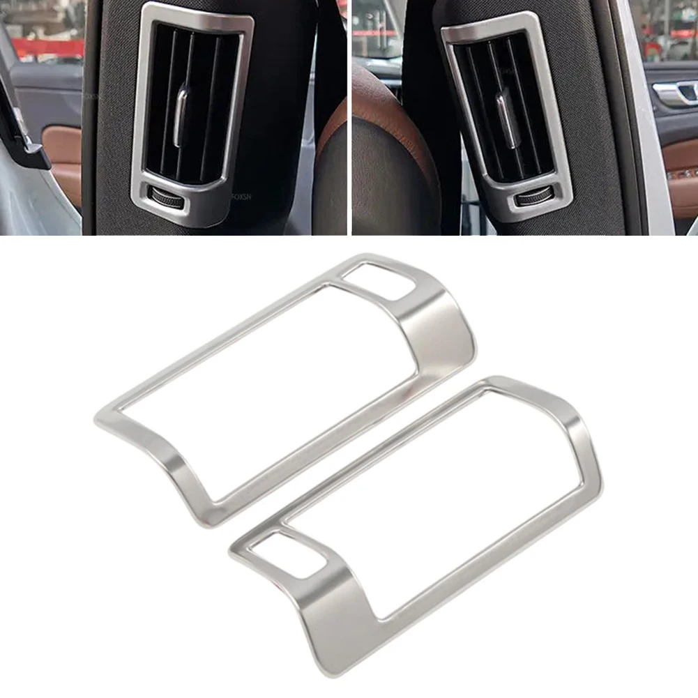 Car Interior Enhancement Interior Air Vent Trim As Shown In The Figure Easy Installation Polished Finish Protective Design