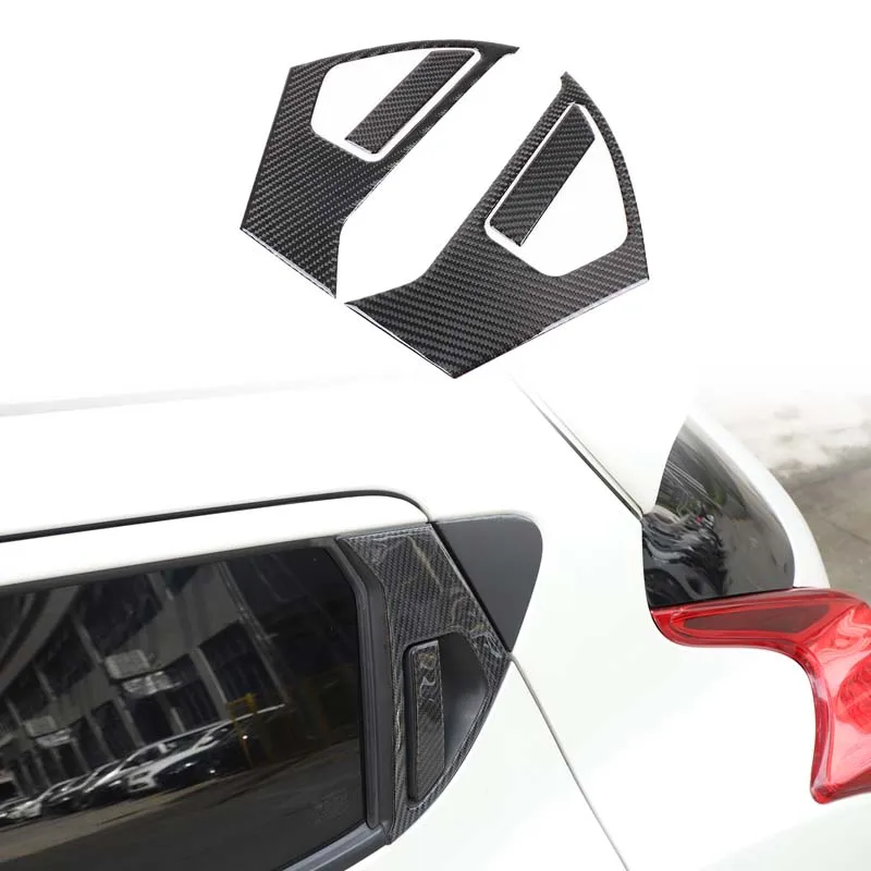 

Для Nissan JUKE Infiniti ESQ 2011-2019 гг., мягкое углеродное волокно, внешняя дверная ручка автомобиля, рамка, панель, накладка, наклейка, аксессуары