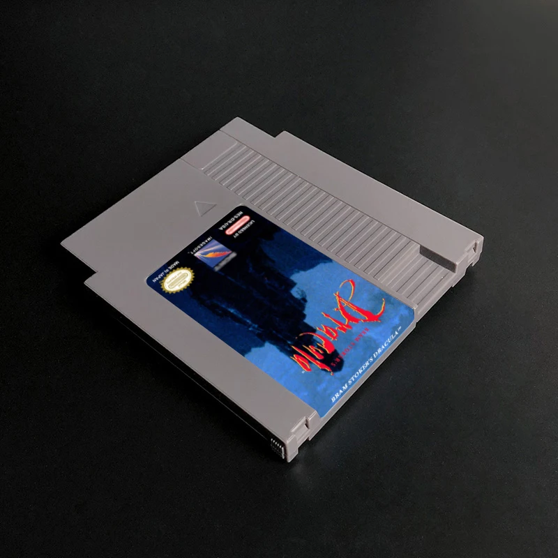 Vintage Bram Draculaing Stoker's FOR NES Cartridge Action Game 72 Pins Compatible NES Console