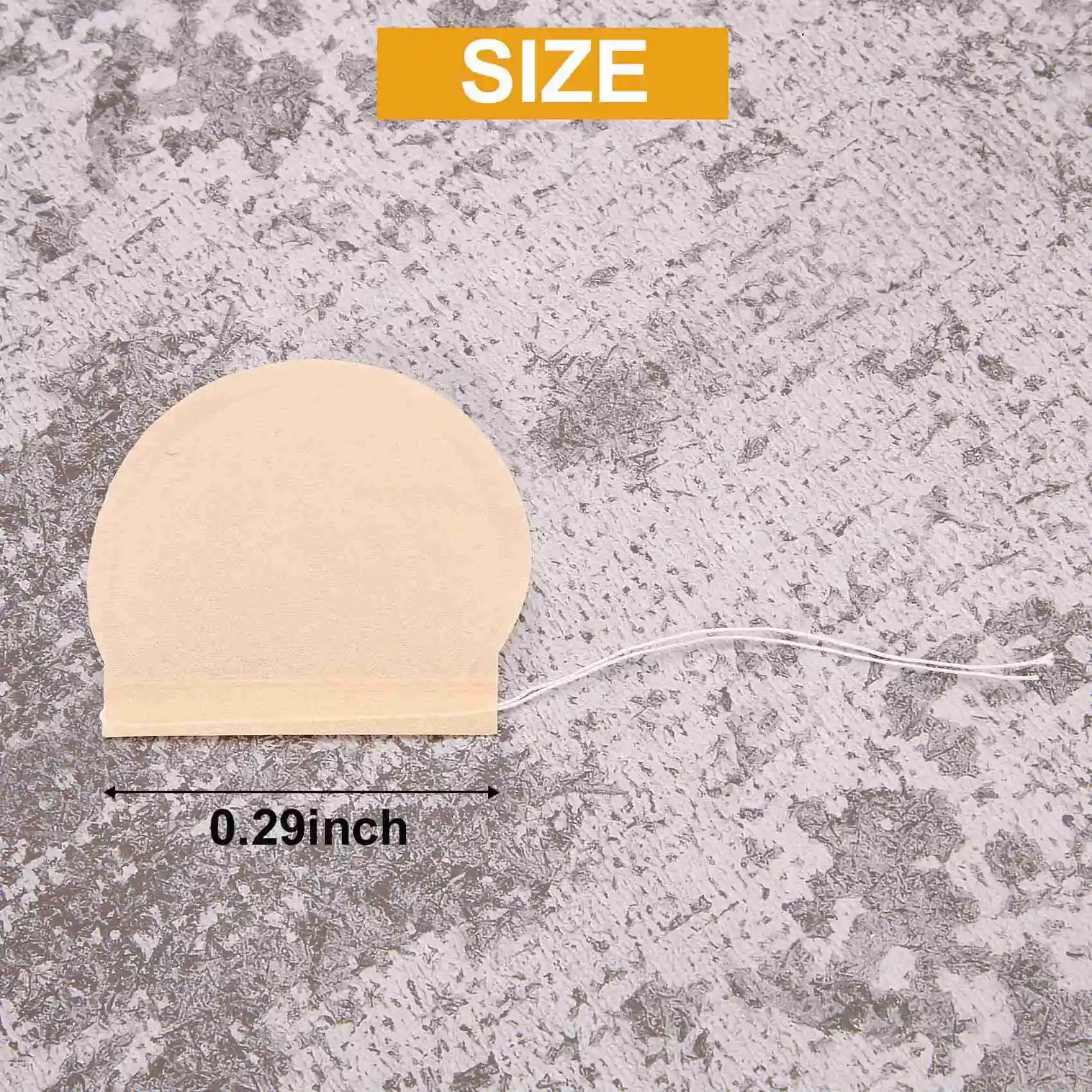 BHTS-Tea Bags, 300Pcs Disposable Empty Tea Bags Tea Infuser Drawstring Teabags Safe Natural Material Tea Bags For Loose Leaf Her