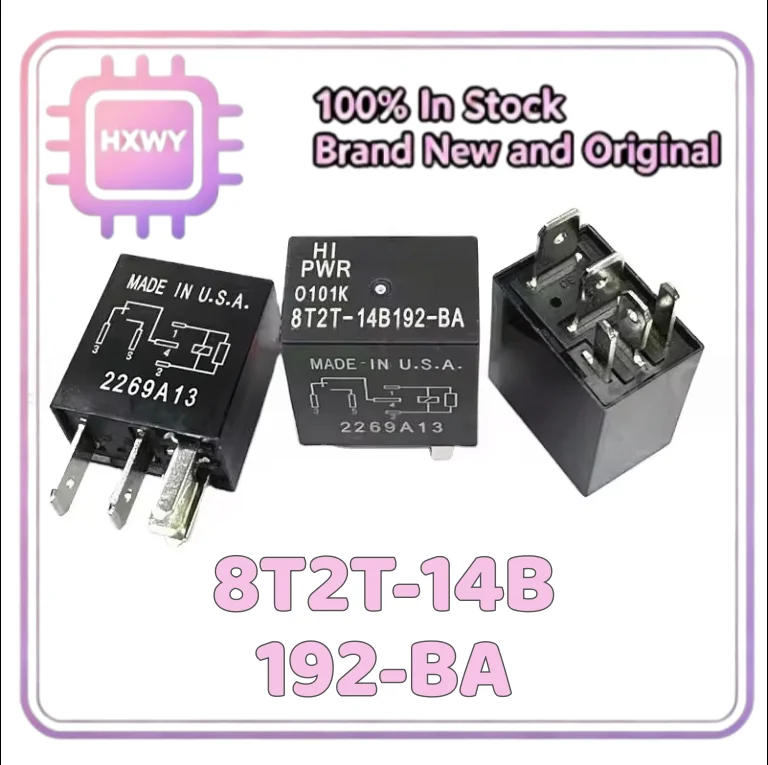 (5/20 Pieces) 8T2T-14B192-BA 8T2T-14B192 DIP4 Terminal Block Factory Wholesale Cheap IC Chip Fast Shipping