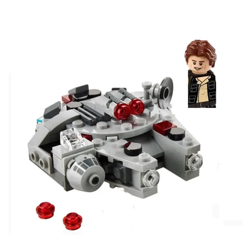 Nuovo Mini Star Ship Building Blocks Giocattolo Micro X-Wing Fighter e Modello Spaziale Set di Mattoni Kit di Costruzione ad Incastro Fai da Te per I Bambini