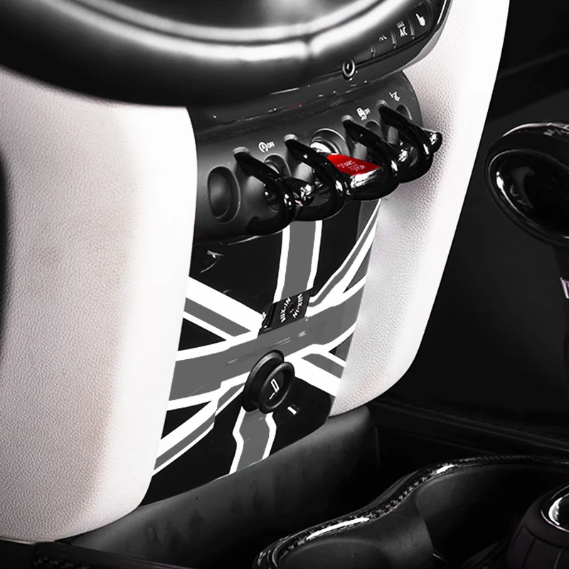 

Interior Cigarette Lighter Switch Button Protective Cover For Mini Cooper F55 F56 F57 F60 DIY Car Sticker Decoration Accessory