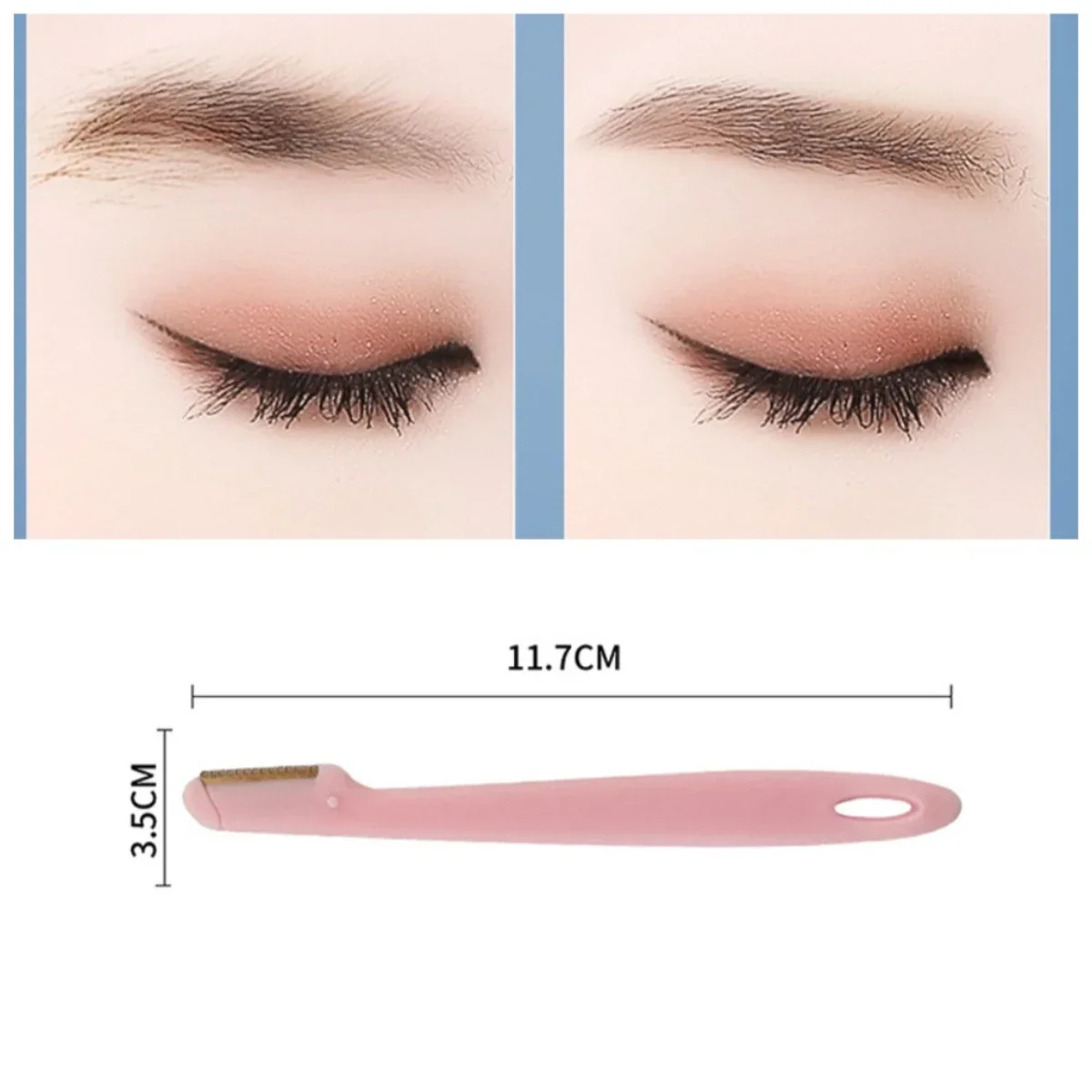 Рисунок 5 - синие и розовые мини-бритвы для бровей