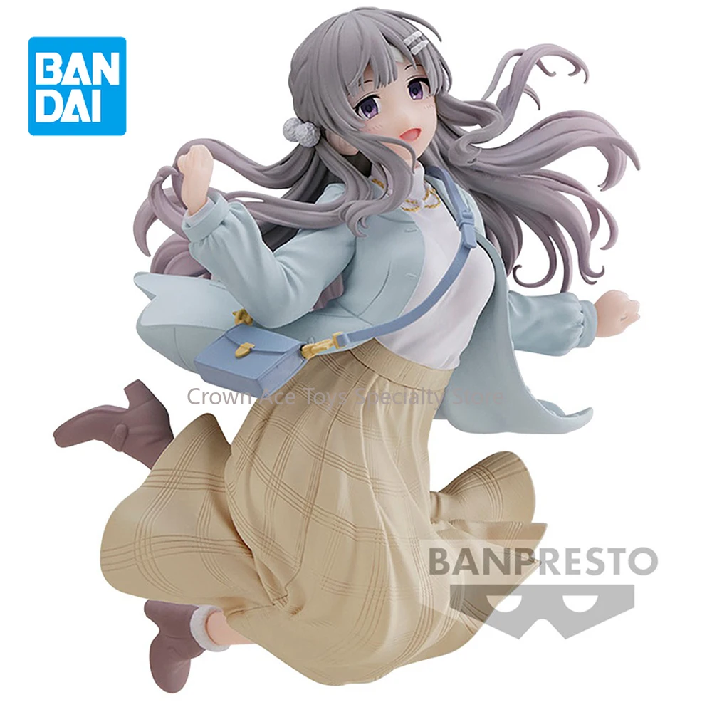 Bandai Banpresto Emotional Lens The Idolmaster: Shiny Colors Yukoku Kiriko 13cm Anime Action Figure Nice Model Trendy Toys Gifts