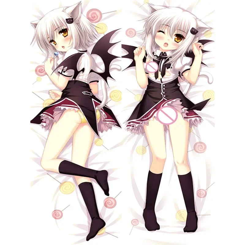 Anime High School DxD Rias Gremory Toujou Koneko Dakimakura Pillowcase Hugging Body Pillow Cover Case Double-sided Print