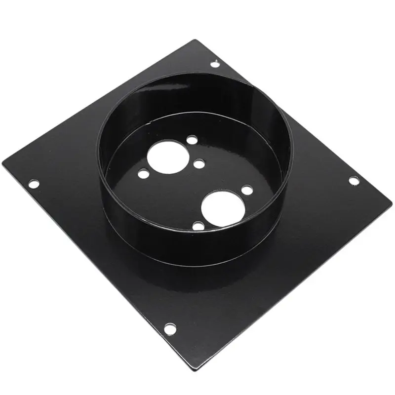 AB16-Diesel Heater Mounting Plate 40Mm For Ford Focus 05- 08 C-Max 03- 07 Kuga 08- 12 Turret Plate In Black Stainless Steel