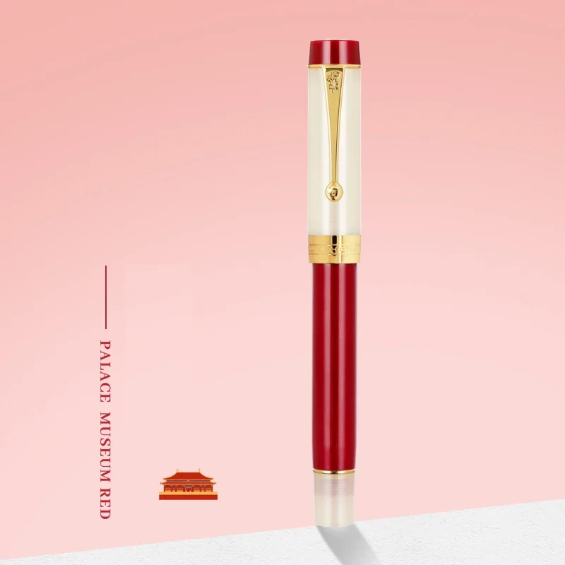 JINHAO 100 Centennial перьевая ручка из смолы с золотым зажимом перо EF F M студенческие ручки деловые Канцтовары для школы и офиса PK 9019
