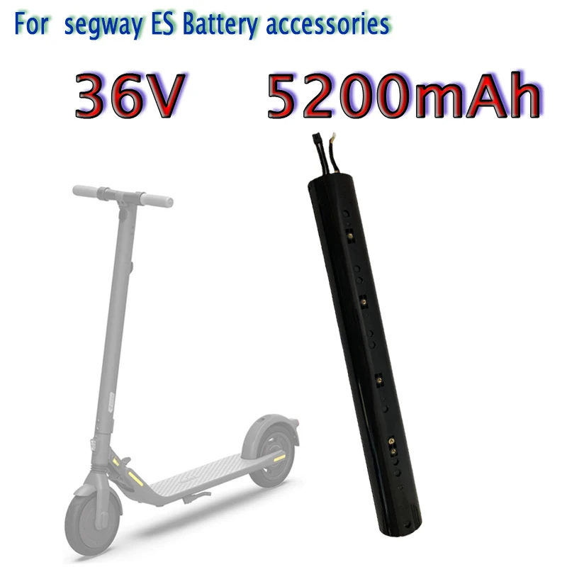 Segway Roller Battery 36V 5200mAh Roller Lock Real Capacity For  Segway ES1 ES2 ES4 series