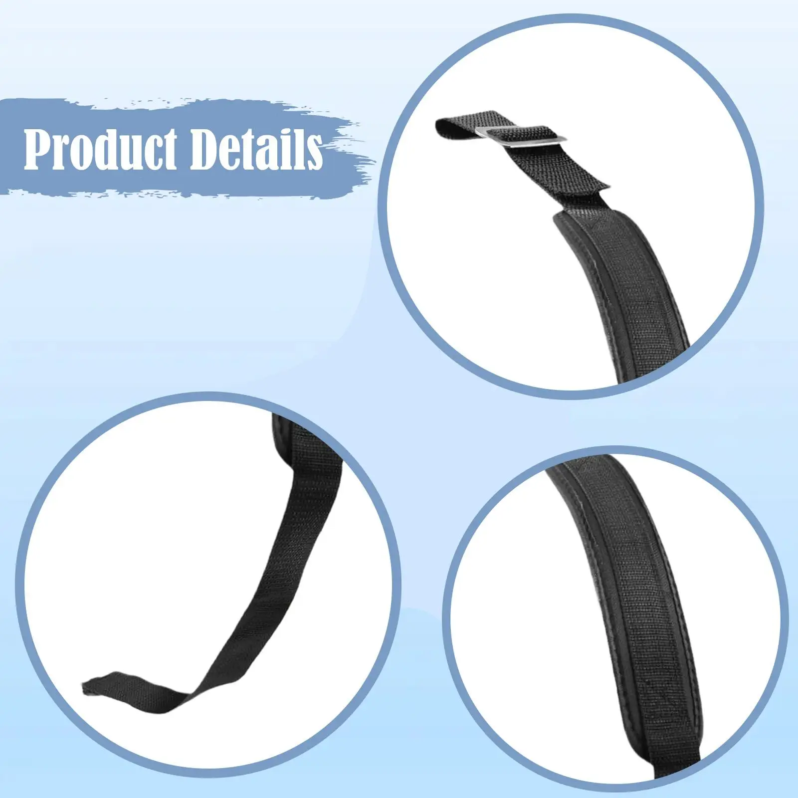 

2 шт. сменных ремней для ранцевых опрыскивателей, нейлоновые, подходят для большинства ранцевых опрыскивателей, регулируемая длина, износостойкие, с мягкой подкладкой