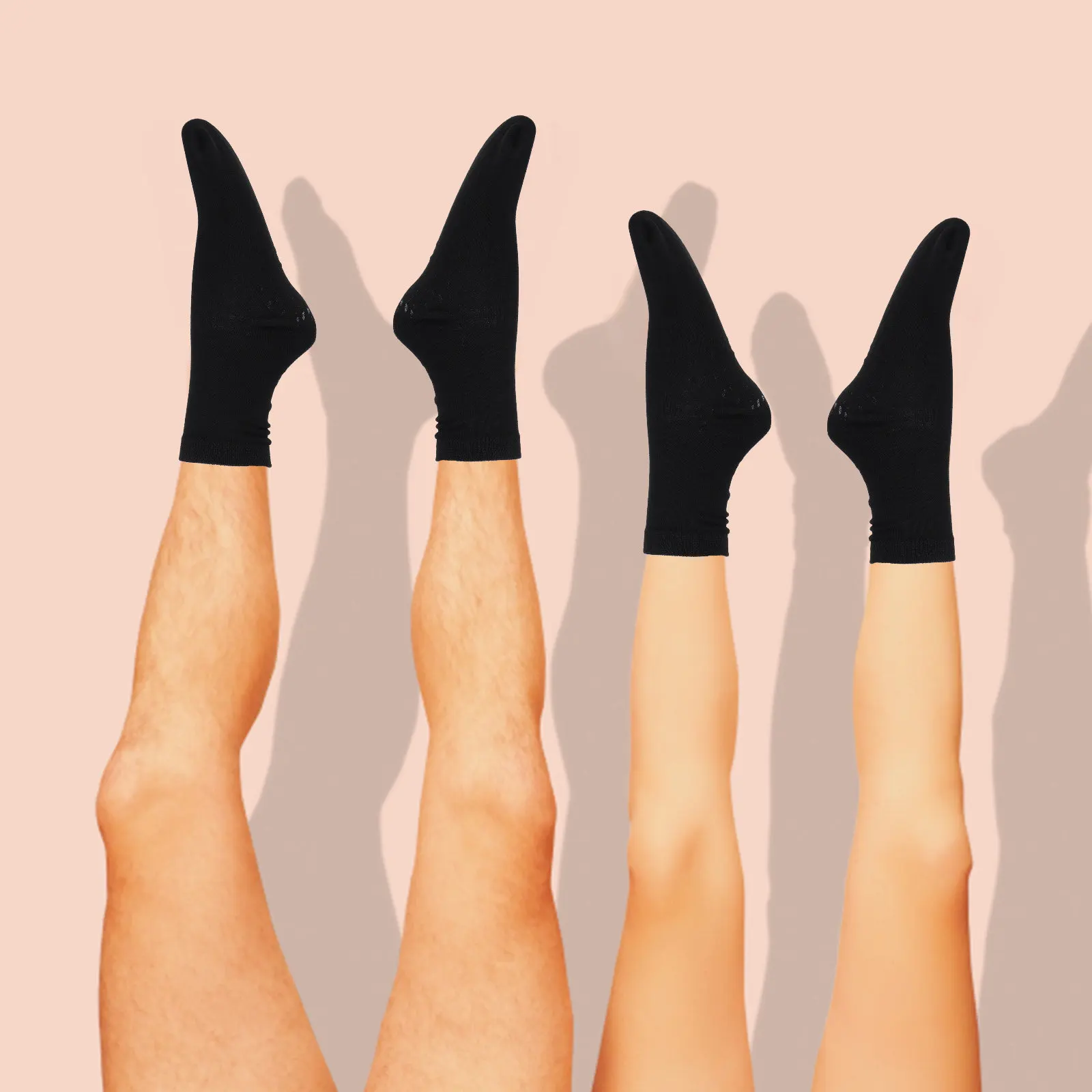 

4Pairs Self Heating Thermal Socks for Men Women Acupressure Massage Bottom Design Warm Winter Foot Warmer Anti-Slip Breathable