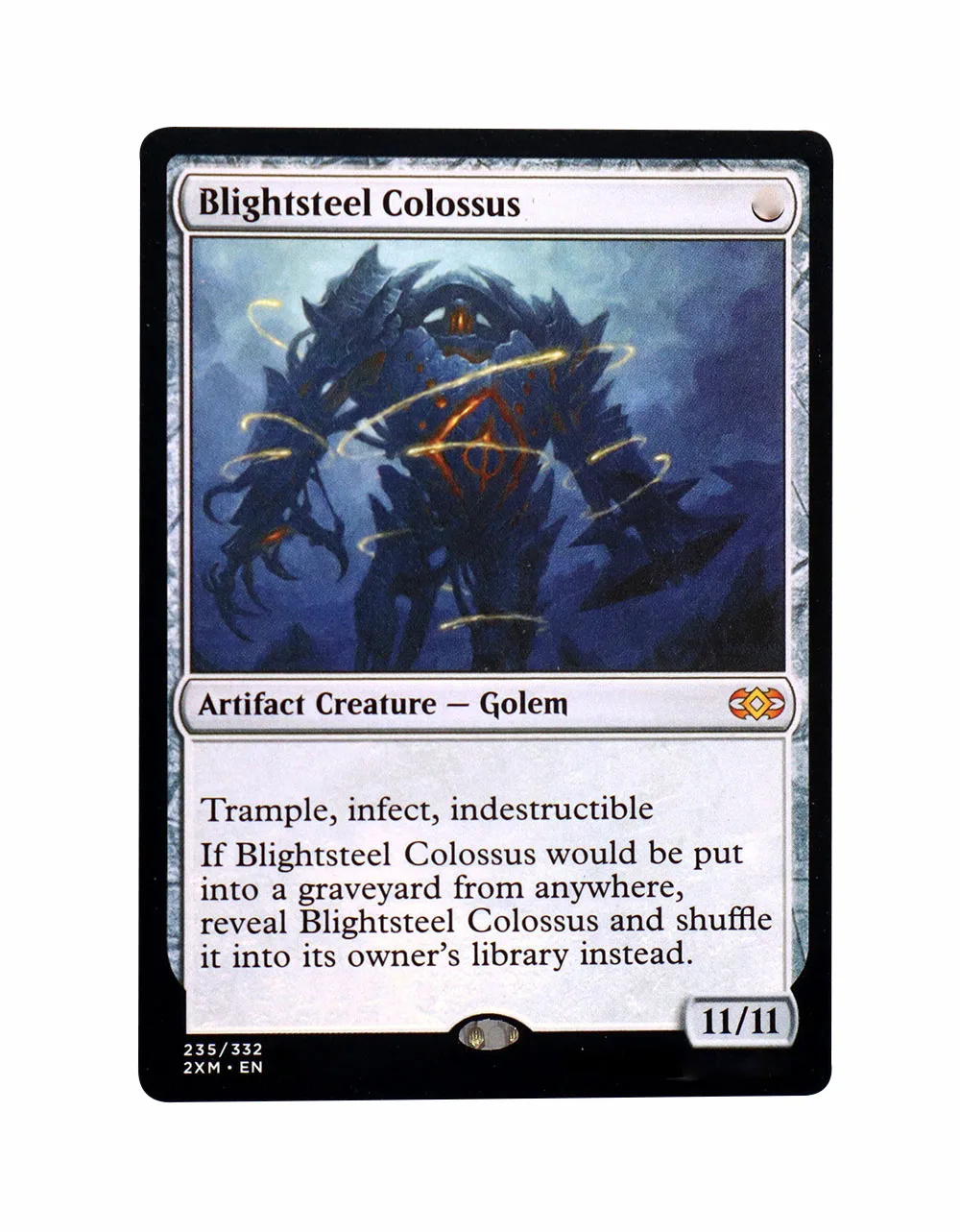 Blightsteel Colossus Holo /Foil TCG Magical Proxy Cards Game Quality Proxy Gathering Board Playing Game Trading Cards Proxy