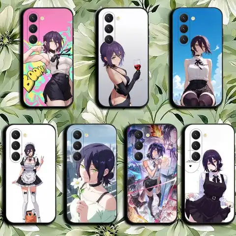 C-Chain-saw Man Reze  Phone Case For Samsung Galaxy A52 A42 A32 A22 A12 A02S A72 A73 A51 A41 A31 A21S A71 A40 A30S A20S