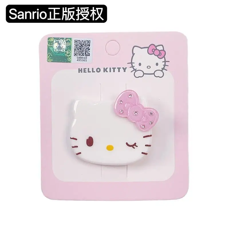 

Женская заколка для волос Kawaii аниме похвалка My Sanrio, Hello Kitty Аксессуары для волос девочка сердце мультфильм разбитая заколка для волос