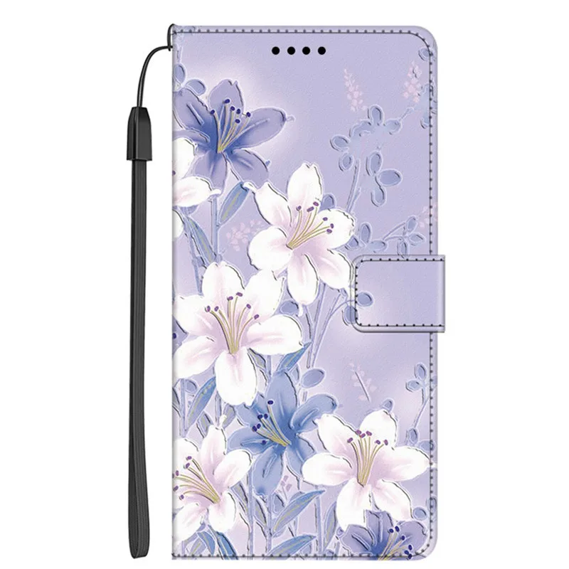 Lederen Portemonnee Cover Voor Oppo A5 4G 5G Case A5 Coque 3D Emboss Bloemen Flip Stand Boek magneet Funda Voor Oppo A5i Pro Telefoon Case