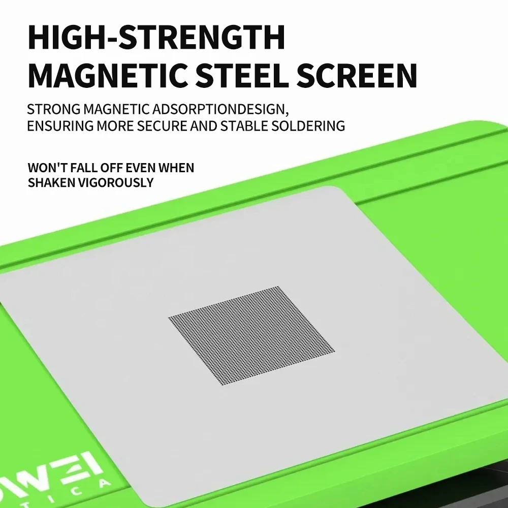 LUOWEI LW-PT02 Multifunctional Tin Planting Pad for CPU/NAND/WIFI Middle Frame Chip IC Welding Repair Magnetic Silicone Pad Tool