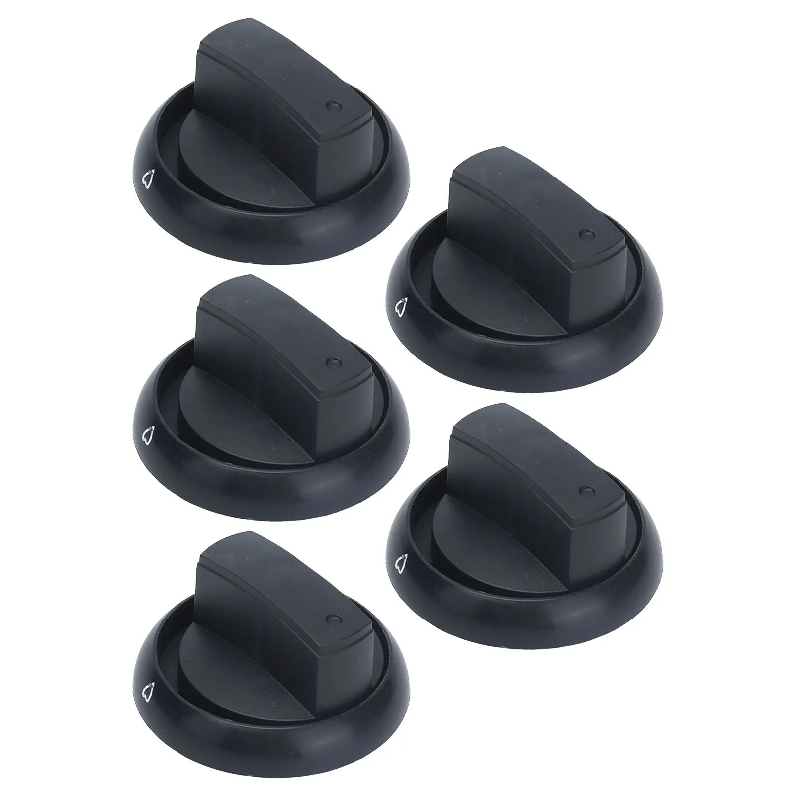 5 stks Universele Gasfornuis Knop Plastic Gasfornuis Bedieningsknop Vervangende Onderdelen voor Familie Restaurant Onderdelen
