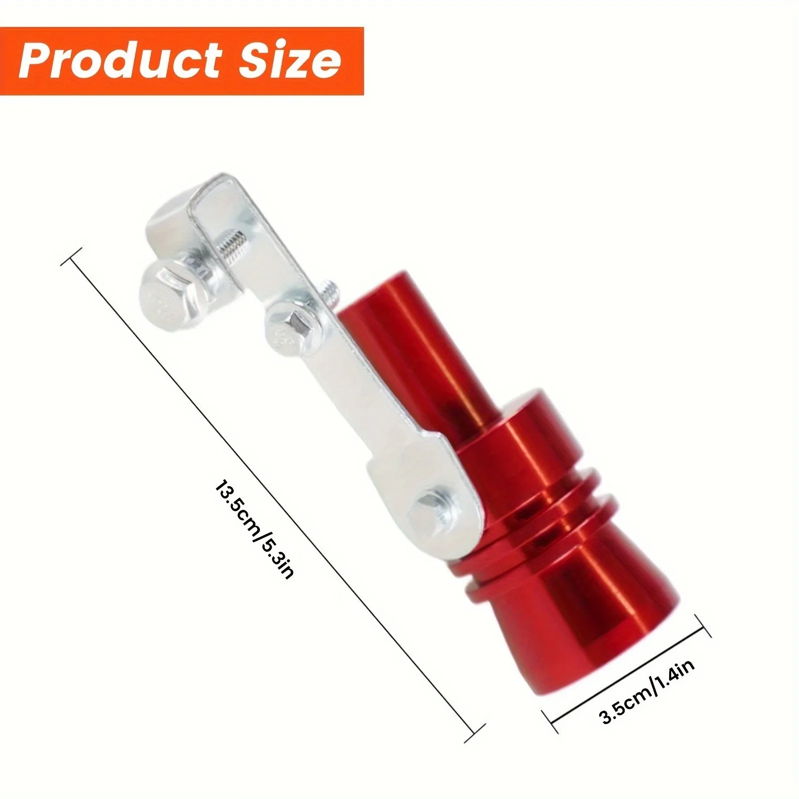 Universal Turbo Sound Pipe Whistle Muffler Sounder Simulator Tailpipe Noise Sound Enhancer for Truck Motorcycle Cars