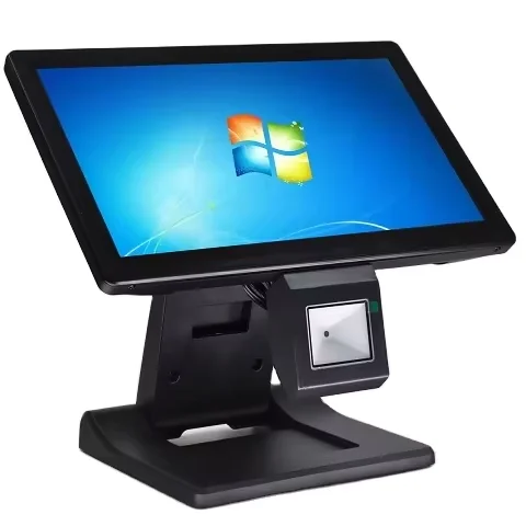15.6 Inch Single Touch Screen POS System Point of Sales Machine All in One Cash Register Folding Mobile Billing Touch POS System