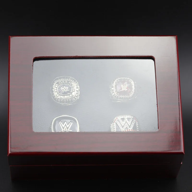 Fashion Creativity Europe and America Wrestling Sports Hall of Fame Souvenirs Ring Men Jewelry Hip Hop Rings Gifts