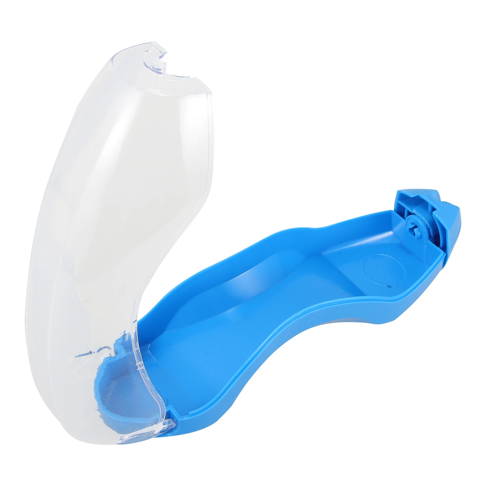 حافظة حملق للسباحة، صندوق تخزين، حافظة بلاستيكية مقاومة للصدمات والخدش لمنظم معدات السباحة الأساسية