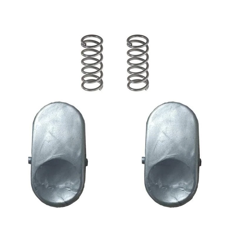 2 Set Silver Tool Catches Vacuum Maintenance Accessory Dust Bucket Button，for Effortless Maintenance of Vacuum Cleaners