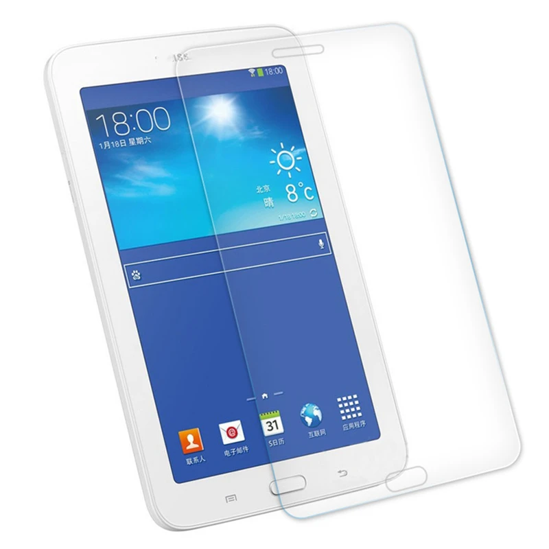 2 шт. для Samsung Galaxy Tab 3 V T116NU SM-T116NU SM-T116BU 7-дюймовая защитная пленка для экрана планшета, прозрачная защитная пленка HD