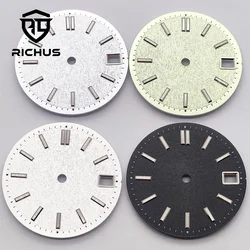 RICHUS NH35 Watch Dial 28.5mm Black/white/green/pink Watch Dial Fit NH34 NH35 NH36 Movement Watch Accessories