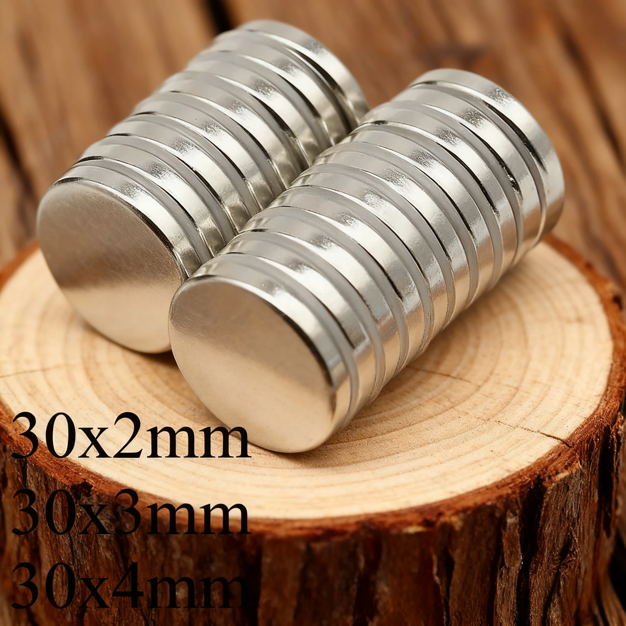N52  30x2 30x3 30x4 30x5 Disc Standard  Scooter Motor Aimant Search magnet Generator factory Customised Diy Fridge Science