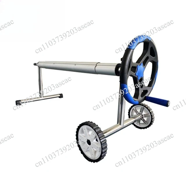 Swimming pool thermal insulation film reel, swimming pool cloth reel, not easy to damage, strong and durable