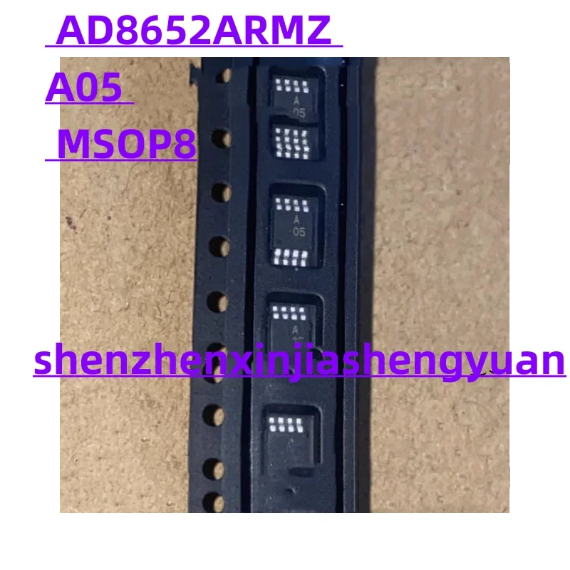 5 teile/los Neue original AD8652 AD8652ARM AD8652ARMZ A05 MSOP8