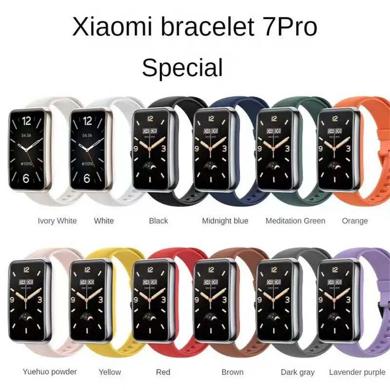 5/3/1pcs Suitable For Millet Bracelet 7pro Wristband Watch Strap Smart Sports Bracelet Replacement Belt Original