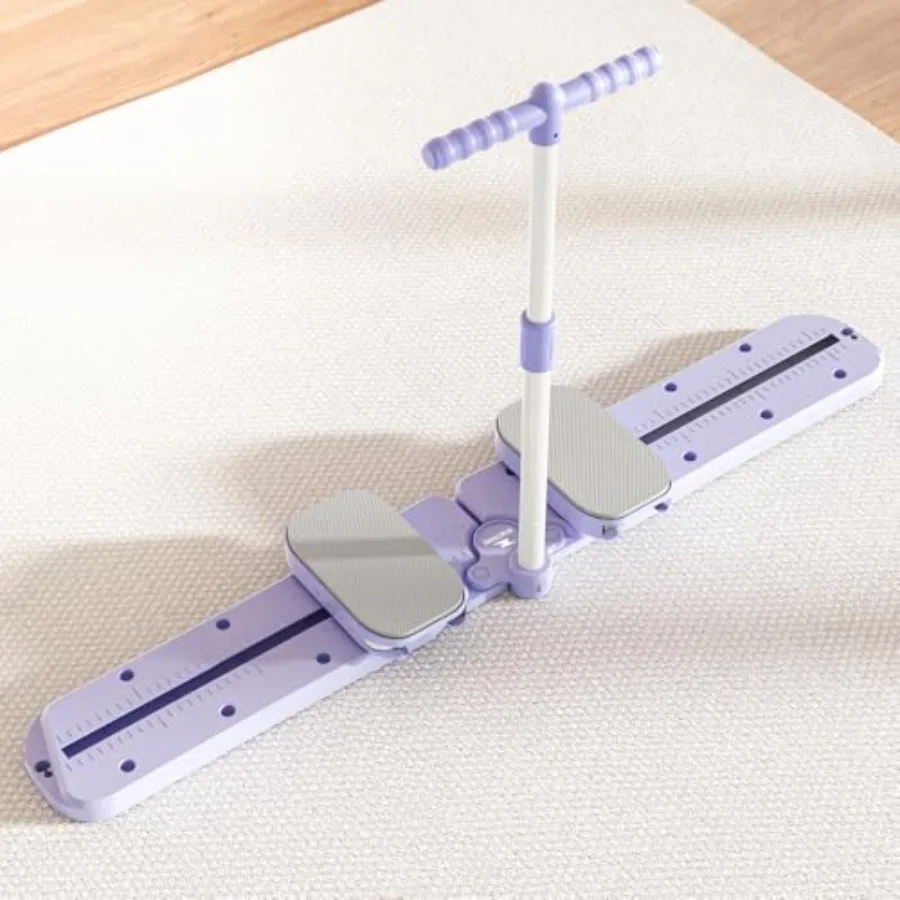 

Ski Machine Simulated Ski Trainer for Indoor Ski Practice Full Body Cardio Exercise Equipment with Non-Slip Pedals and Armrests