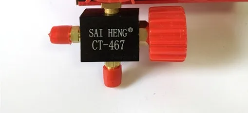 

*Automotive/household air conditioner fluoride meter refrigerant double meter valve body (no meter head) accessories