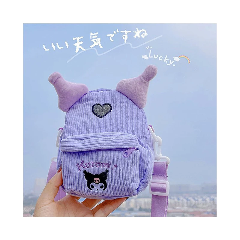 Sanliou Bag Kuromi My Melody Crossbody Bag Cute Cinnamon Women\'s Bag Kawaii Cinnamorroll Crossbody Bag Anime Children\'s