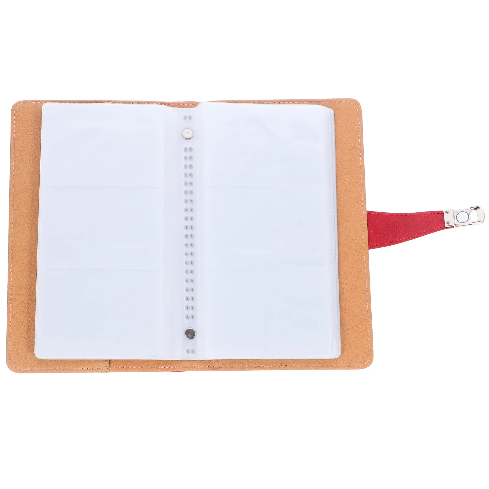 

Large Capacity Card Binder Waterproof Pu Cover For Sports Trading Gaming Cards Collection Album With Binding Belt