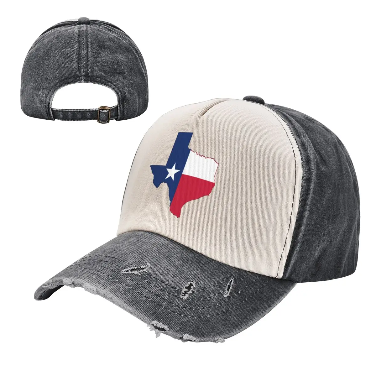 Republic of Texas Flag Baseball Cap Luxury Hat New In Hat Big Size Hat Beach Caps For Men Women's