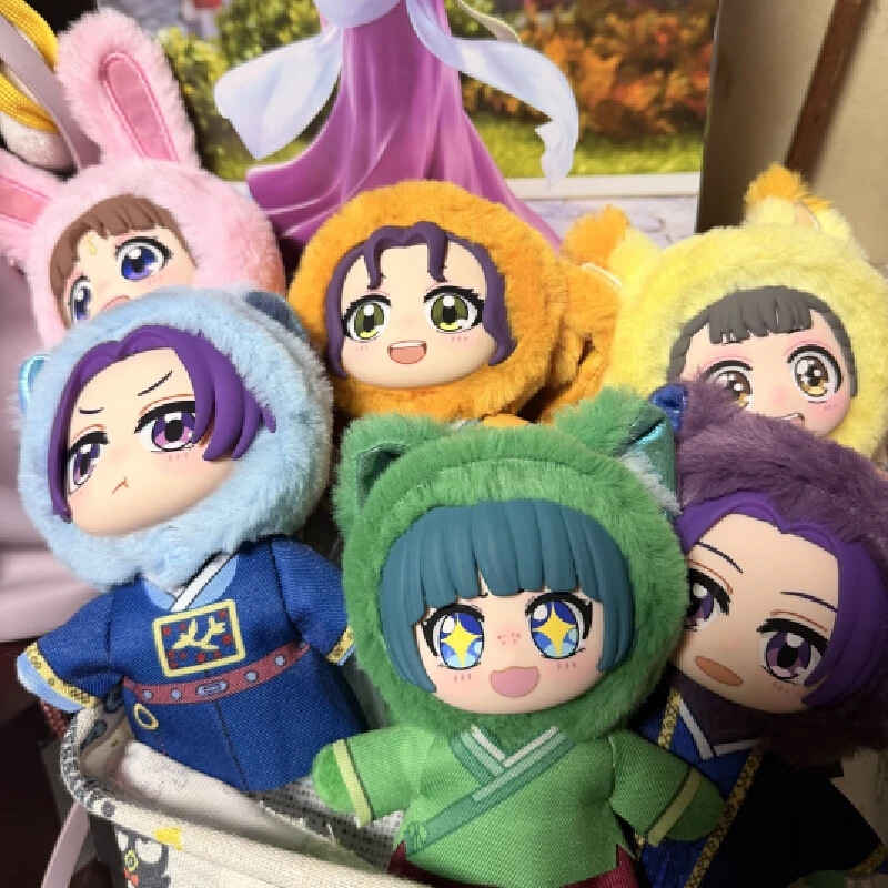 

In Stock Genuine EAKI The Apothecary Diaries Cute Pet Pavilion Series Blind Box Anime Figure Mao Mao Kawaii Cute Doll Toys Gifts