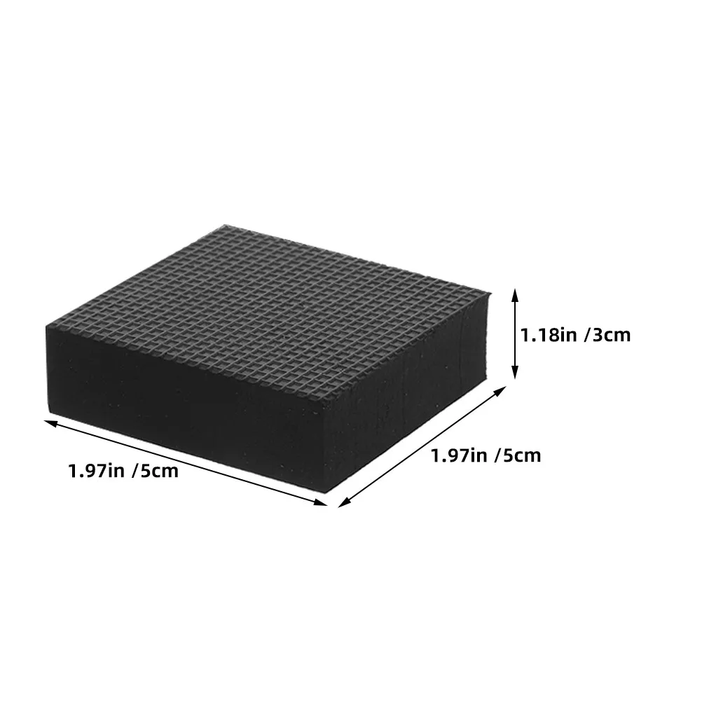 4Pcs Flowerpot Bottom Grid Mat Breathable Rubber Drainage Gasket Planter Pad for Ceramic Pot Air Flow Soil Containment Plant Pot