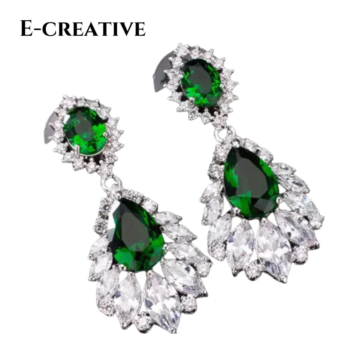 

Hot-selling retro earrings, tassel earrings, high-end zircon earrings, wedding party, banquet jewelry, earrings