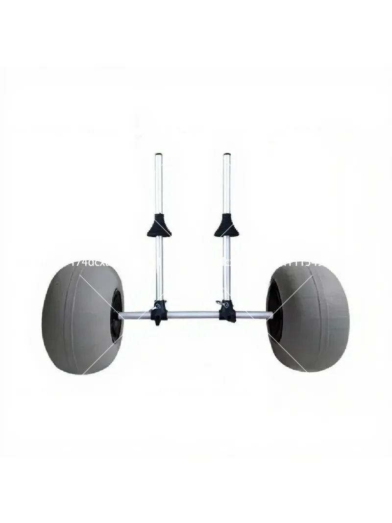 Foldable Kayak Trailer Upright Plug-in Platform Beach Cart Heavy Duty