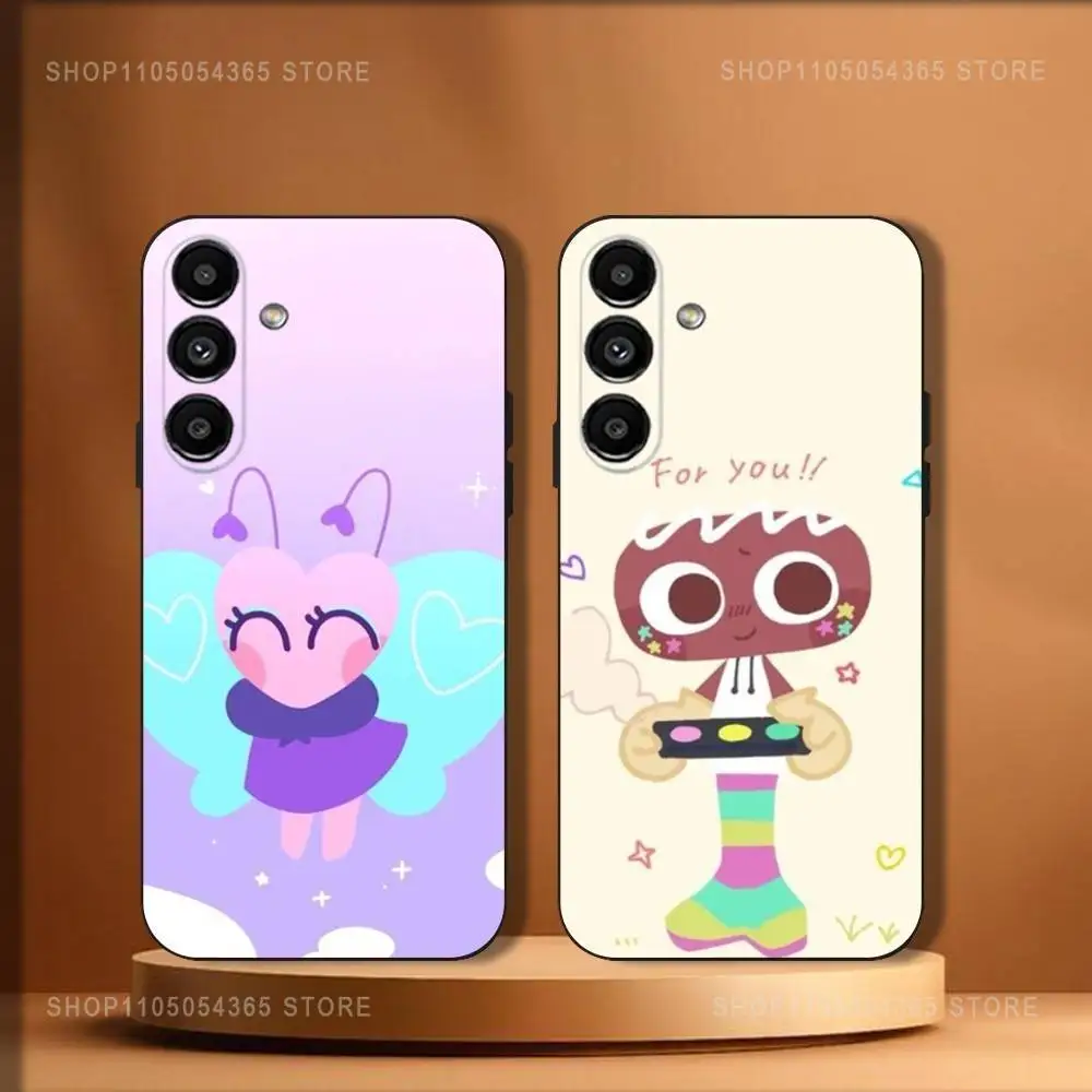 

Cute D-Dandys W-Worlds Phone Case For Samsung Galaxy A20,A21s,A22,A31,A32,A52,A53,A72,73,A80 Soft Black Cover