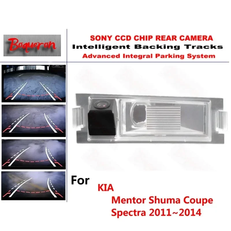 

for KIA Mentor Shuma Coupe Spectra 2011~2014 CCD Car Backup Parking Camera Intelligent Tracks Dynamic Guidance Rear View Camera