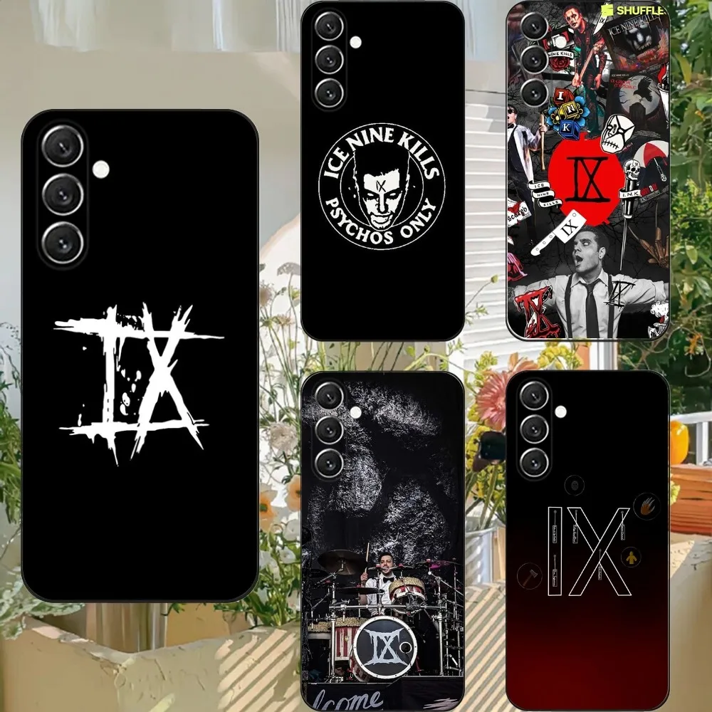 

Band Ice N-Nine Kills Phone Case For Samsung S21,S22 Ultra,S20,S30 plus,S22 plus,S23,S30 ultra 5G Silicone Cover