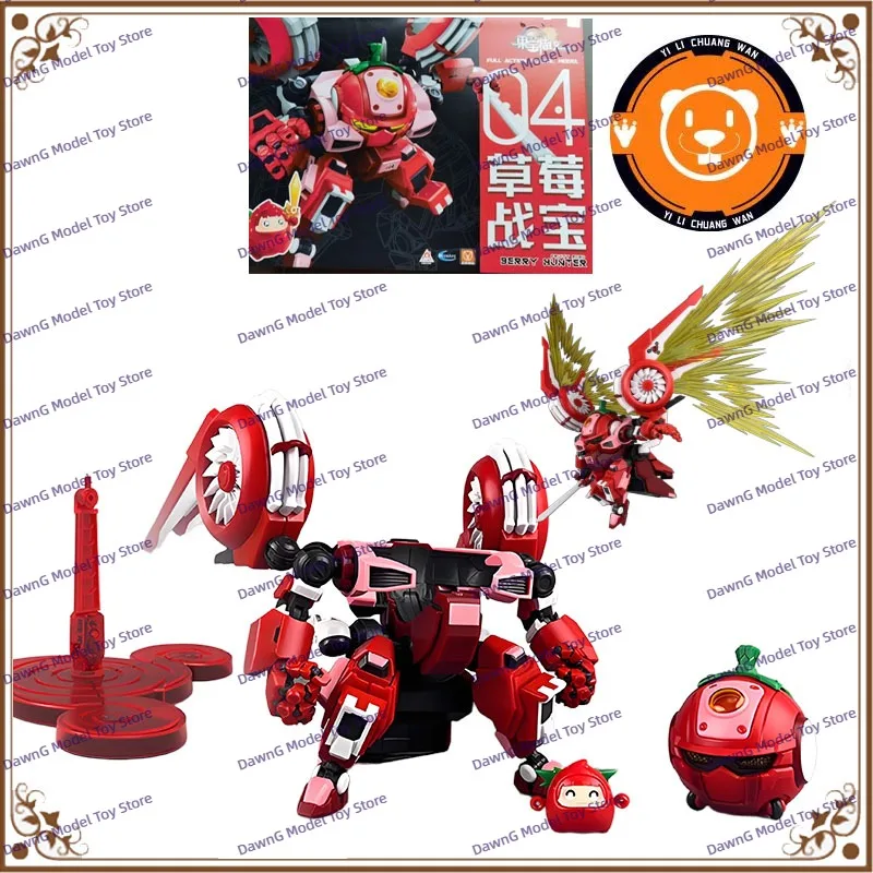 

FRUITY ROBO Original BERRY HUNTER Anime Action Figure Assembly Model Toys Collectible Model Ornaments Gifts