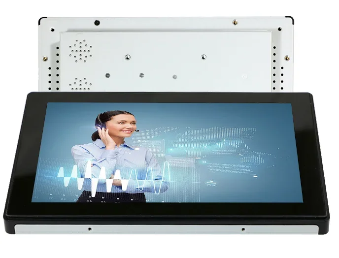 2023 YC-102EB 10.1 Inch Flash in Wall Industrial Touch Monitor RK3288 Industrial 4.0 Embedded PC