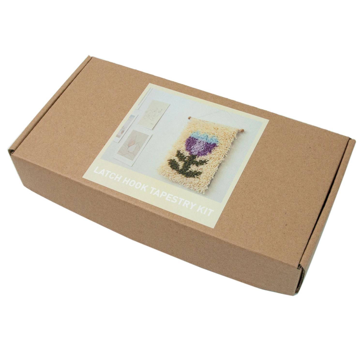 DIY Latch Hook Wall Kit 3