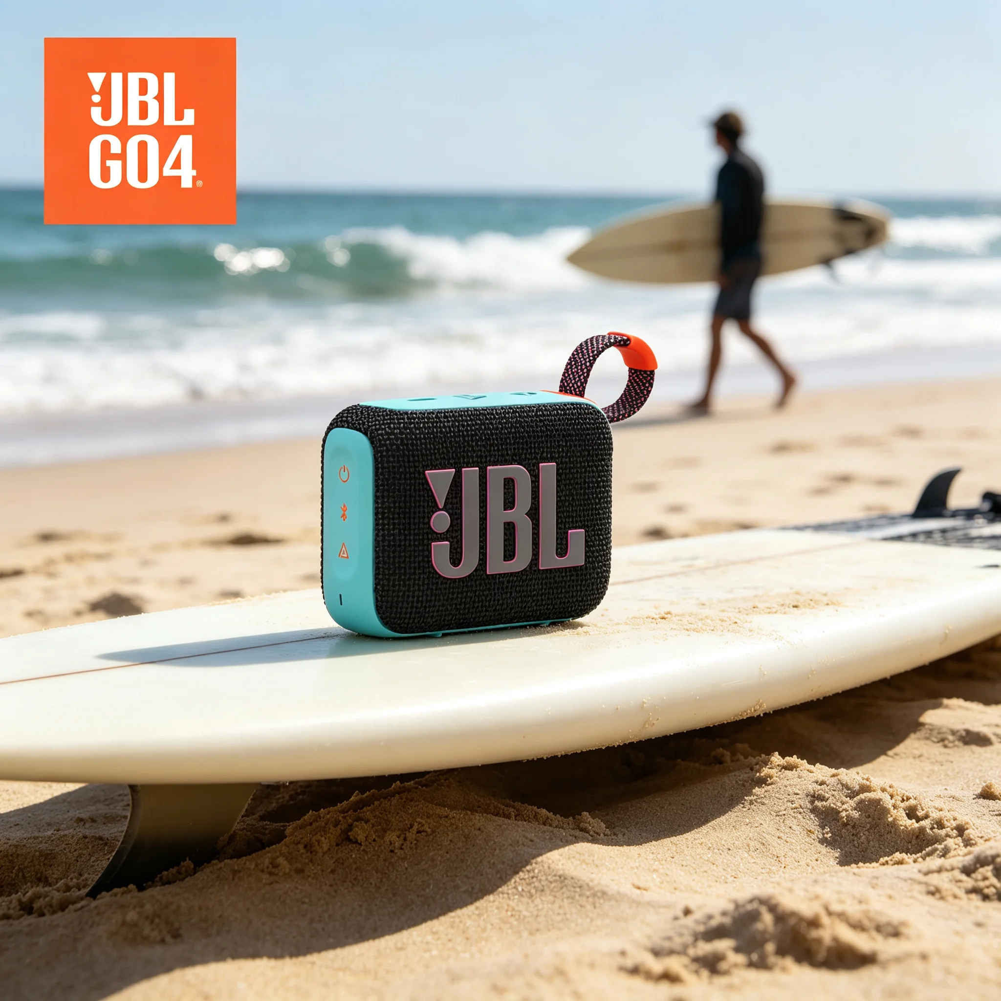 JBL GO4 Portable Bluetooth Speaker Auracast Wireless Multi Link JBL Pro Sound Palm-sized Design Backyard Gathering