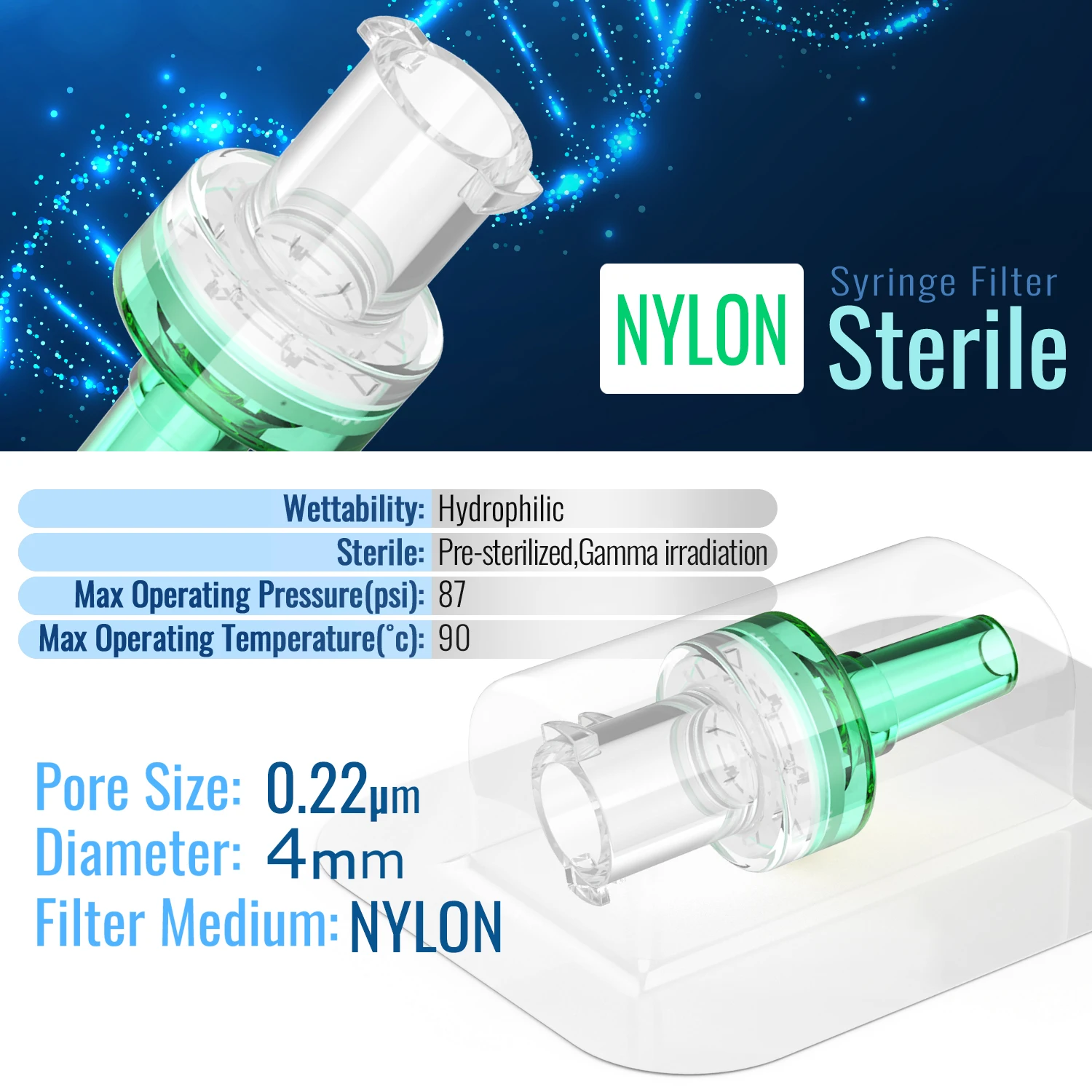Nylon Sterile Hydro…