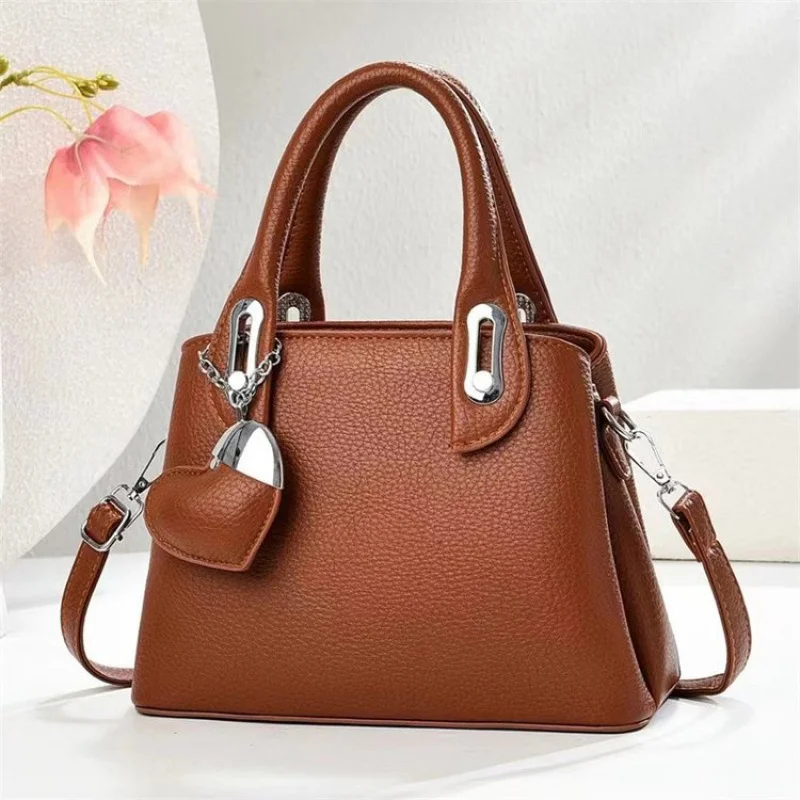 

2025 New High-end Ladies Leather Crossbody Handbag Luxury Brand Famous Designer Elegant Paris Classic​